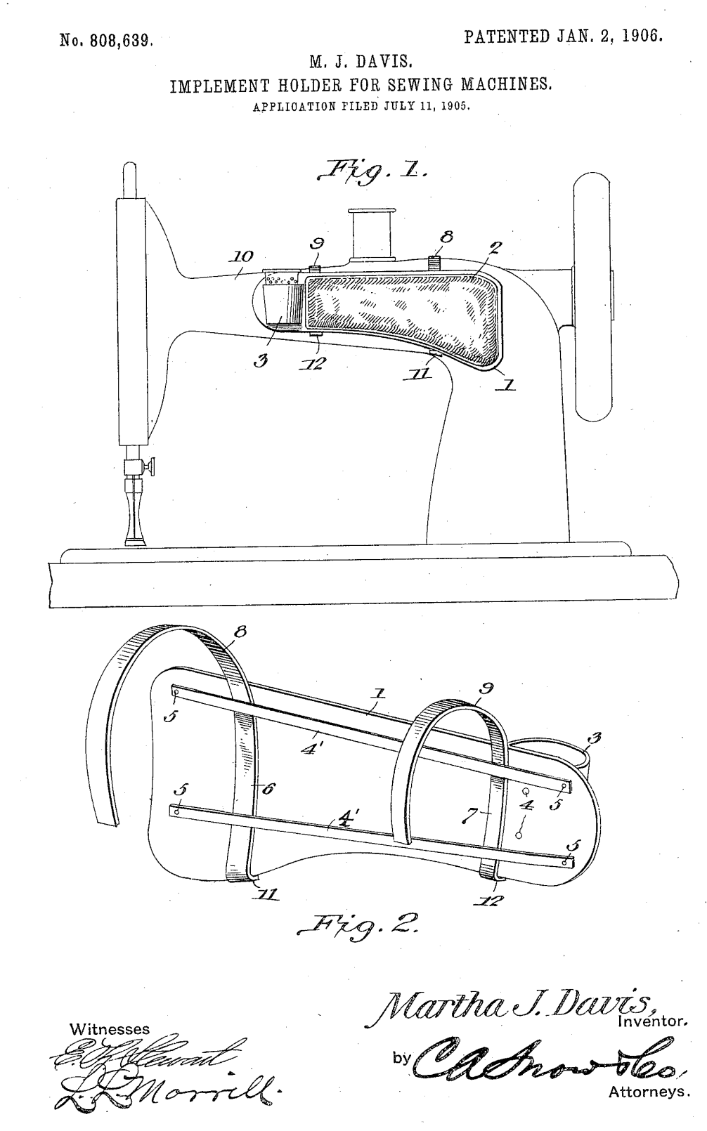 US808639 patent drawing