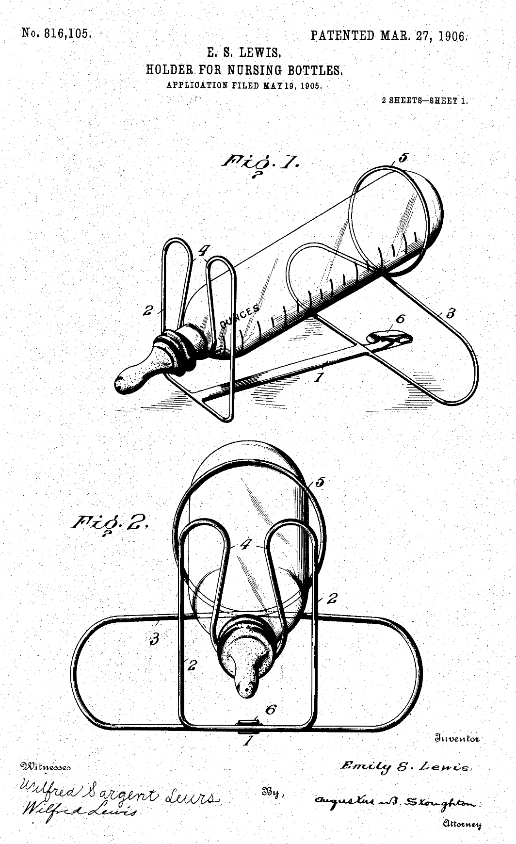 US816105 patent drawing