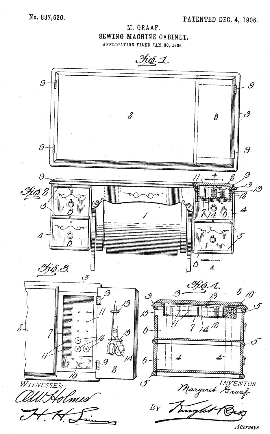 US837620 patent drawing