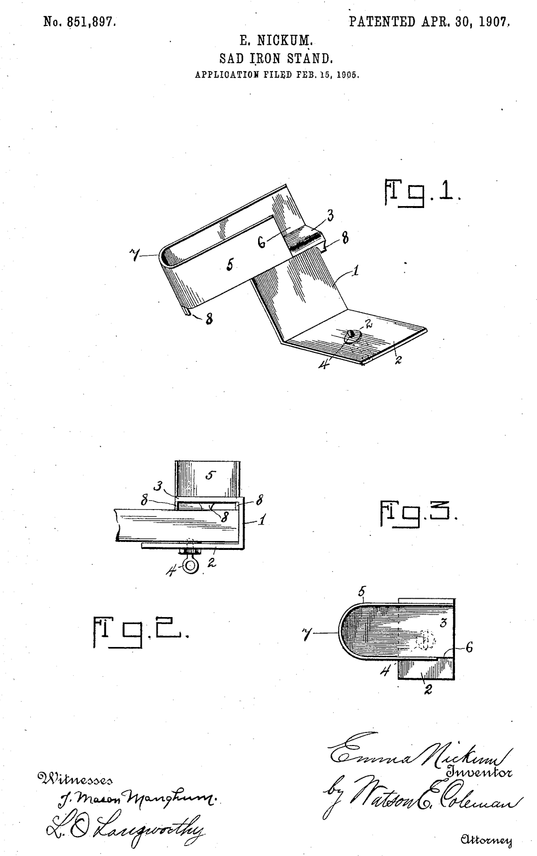 US851897 patent drawing