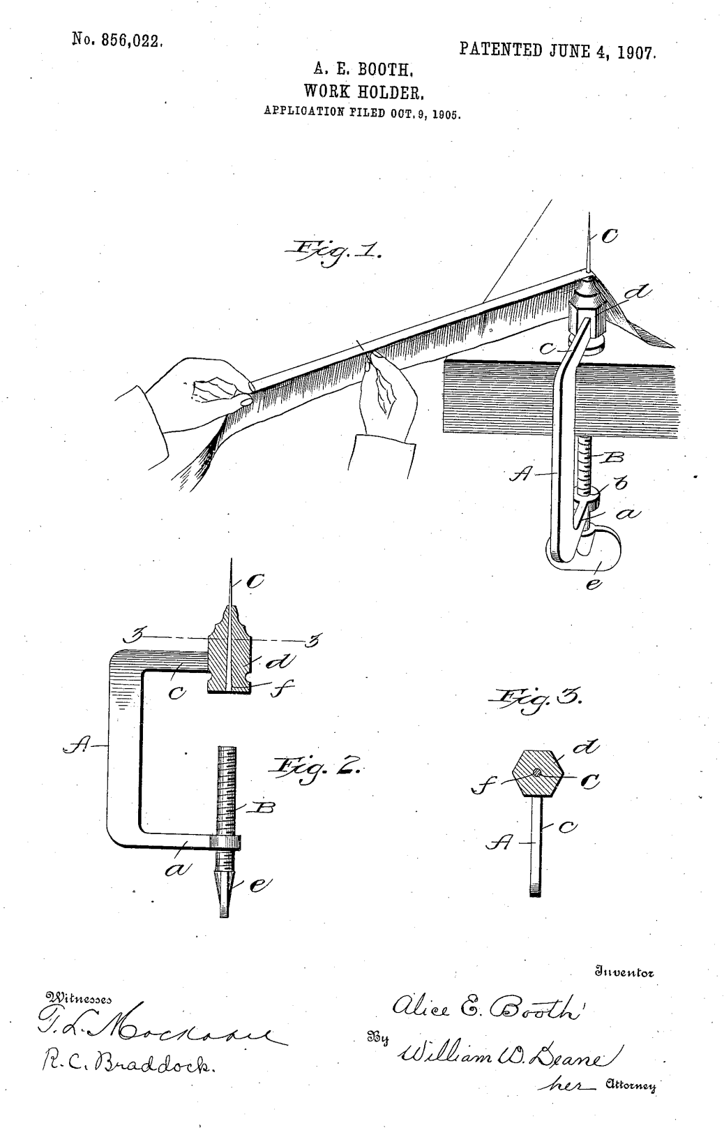 US856022 patent drawing
