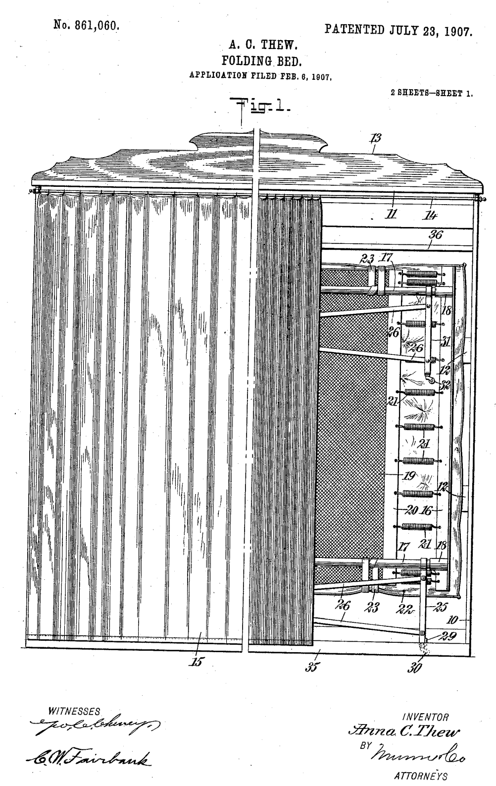 US861060 patent drawing