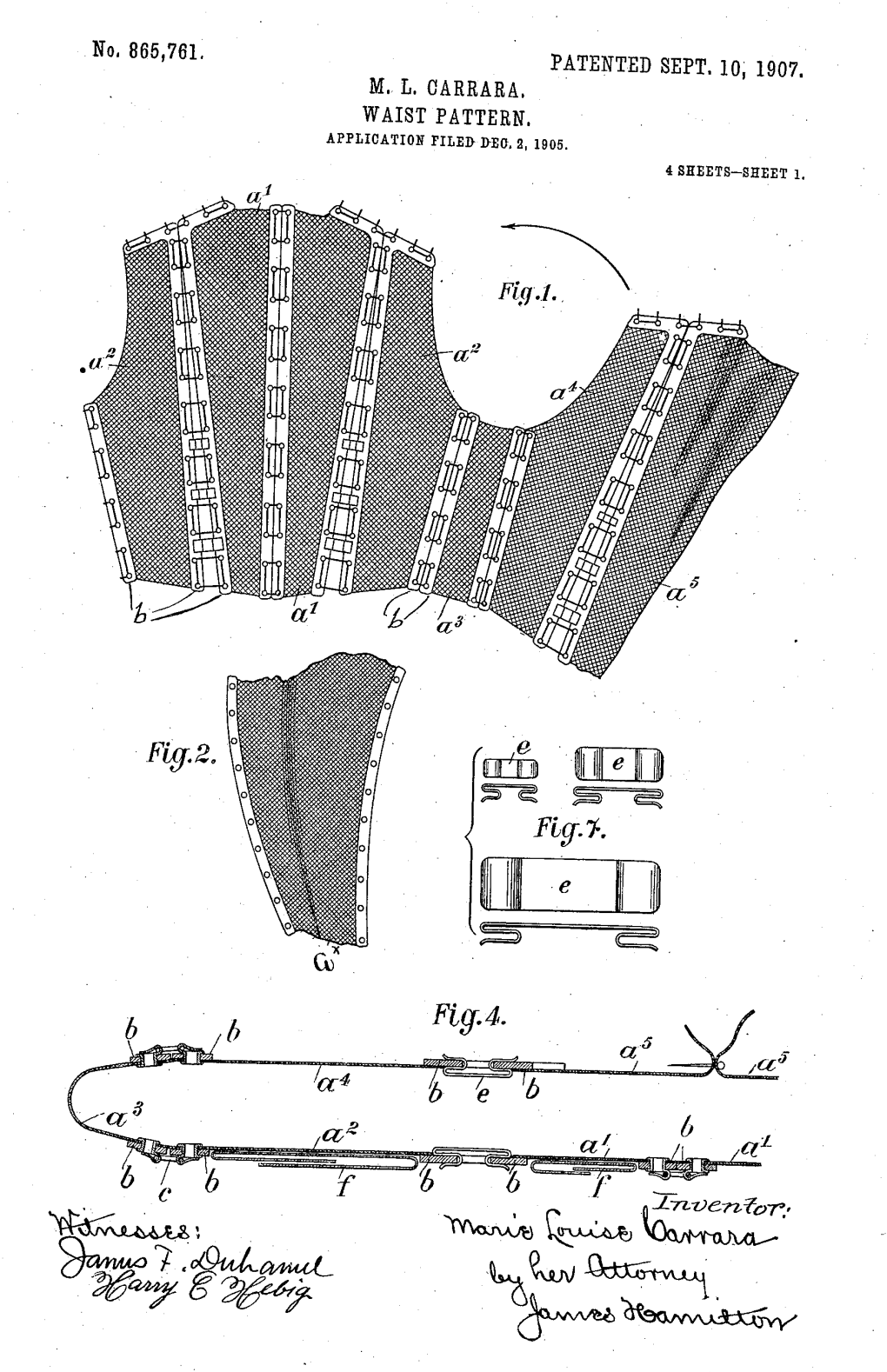 US865761 patent drawing