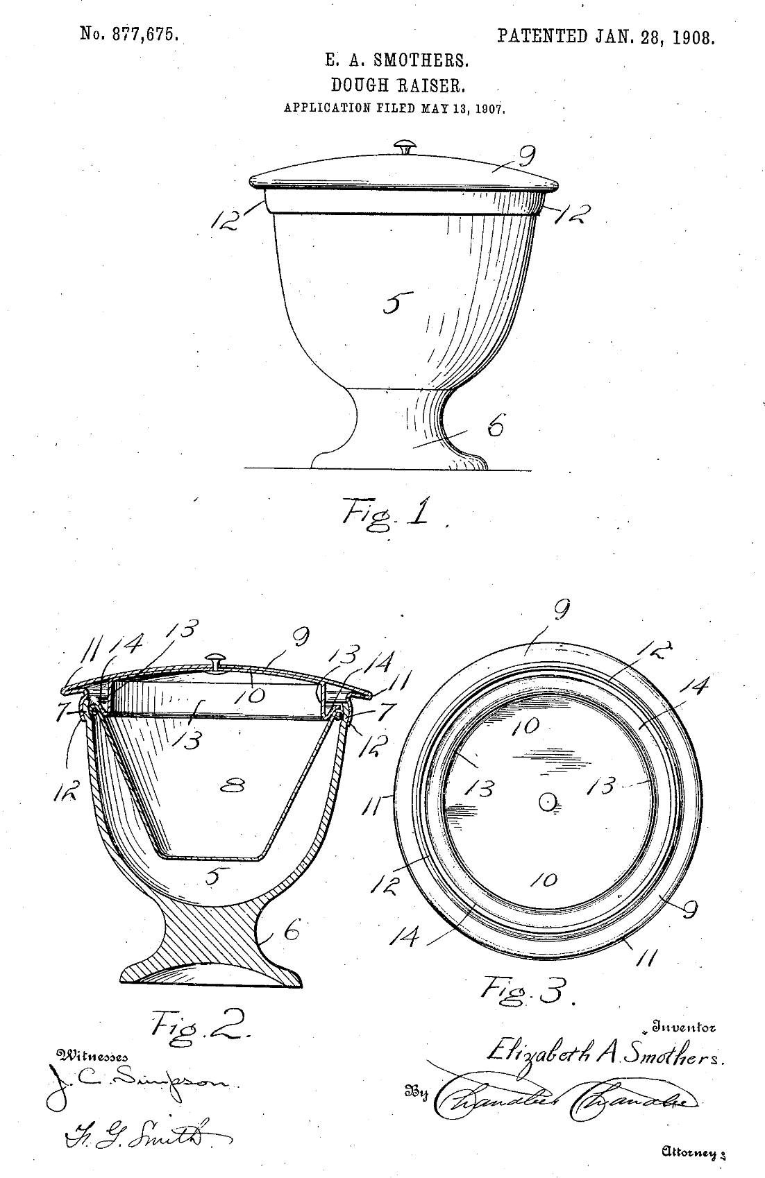 US877675 patent drawing