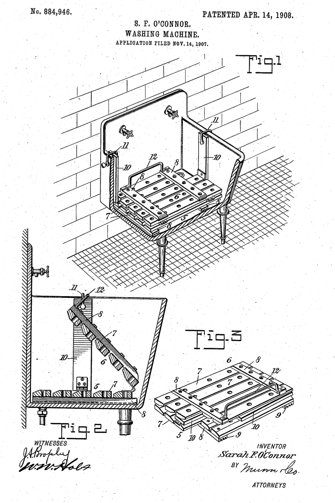US884946 patent drawing