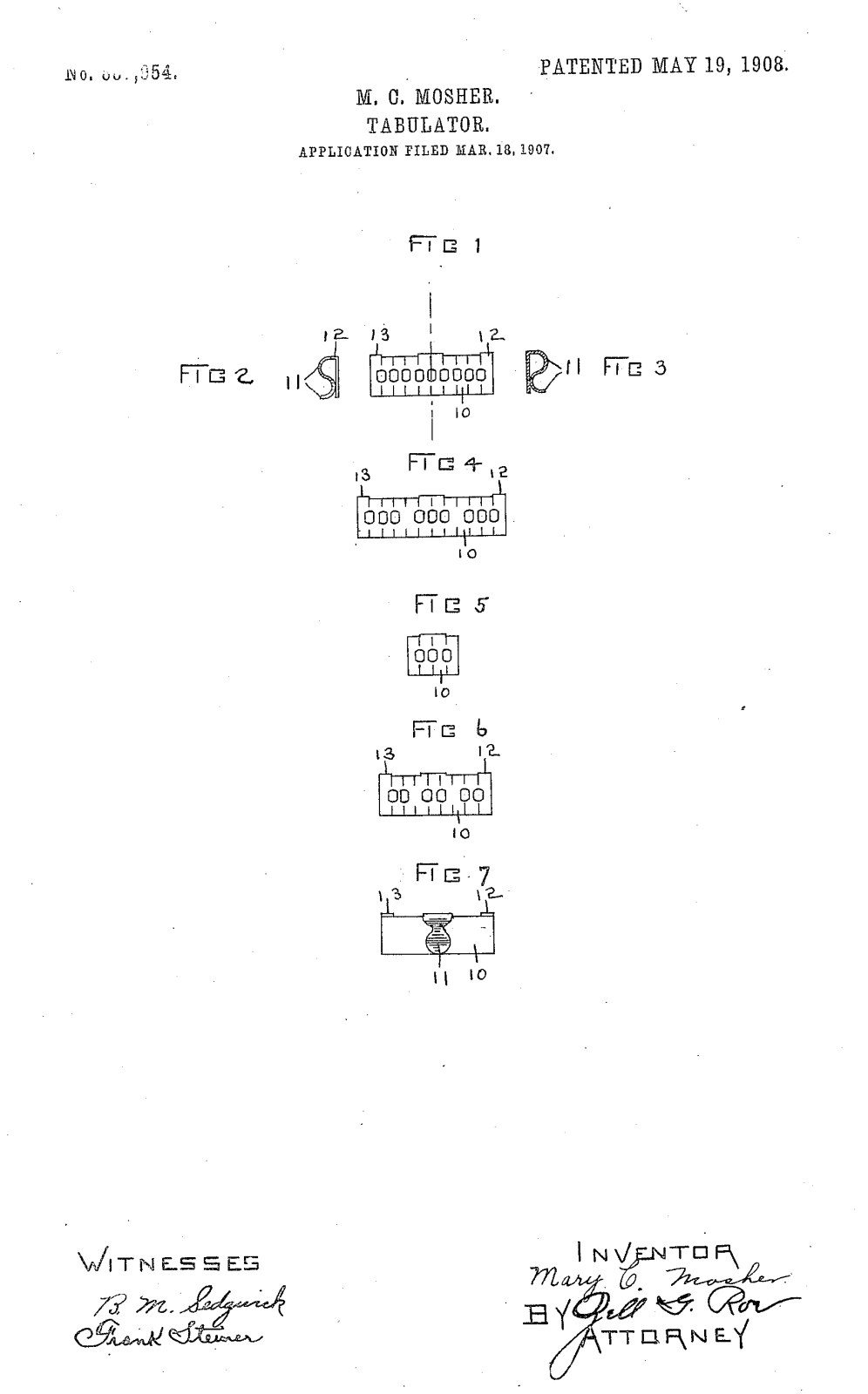 US887954 patent drawing