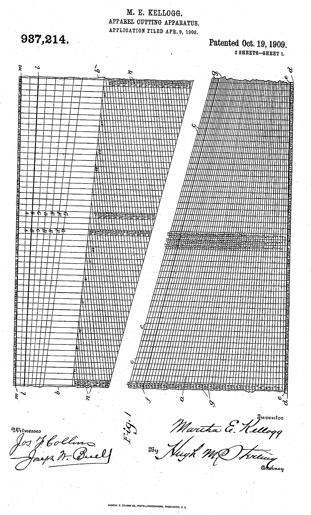 US937214 patent drawing
