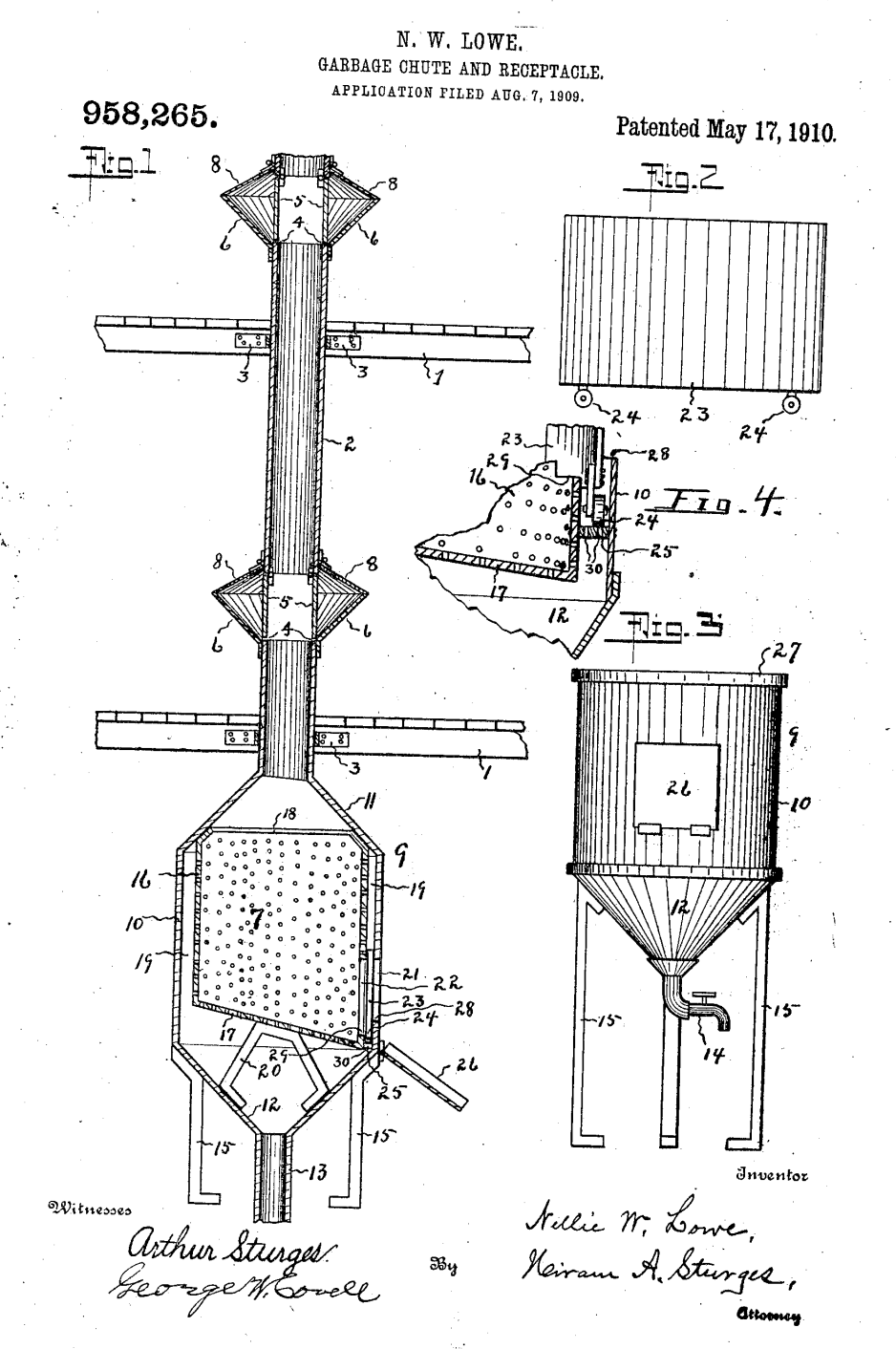 US958265 patent drawing