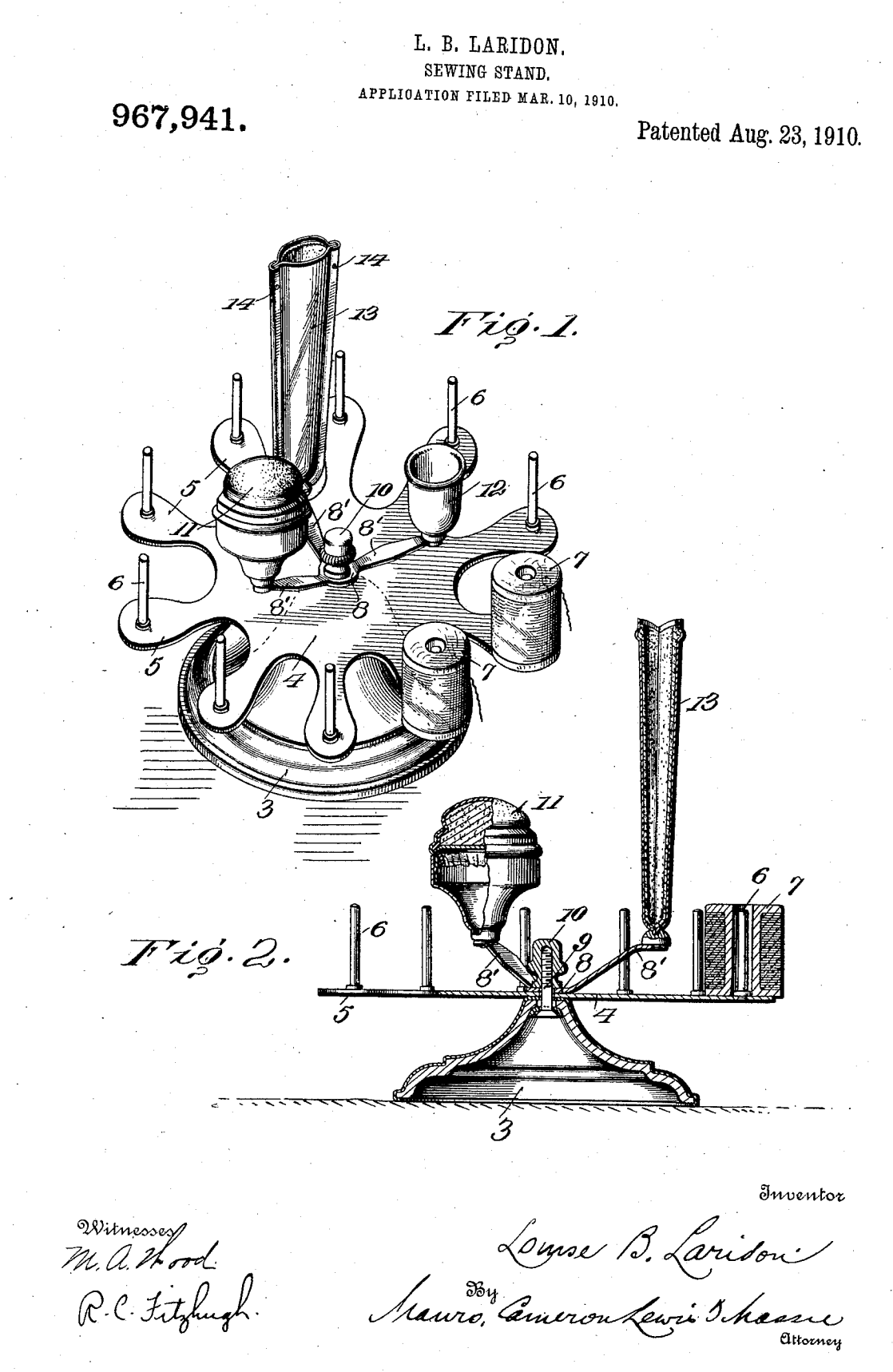 US967941 patent drawing