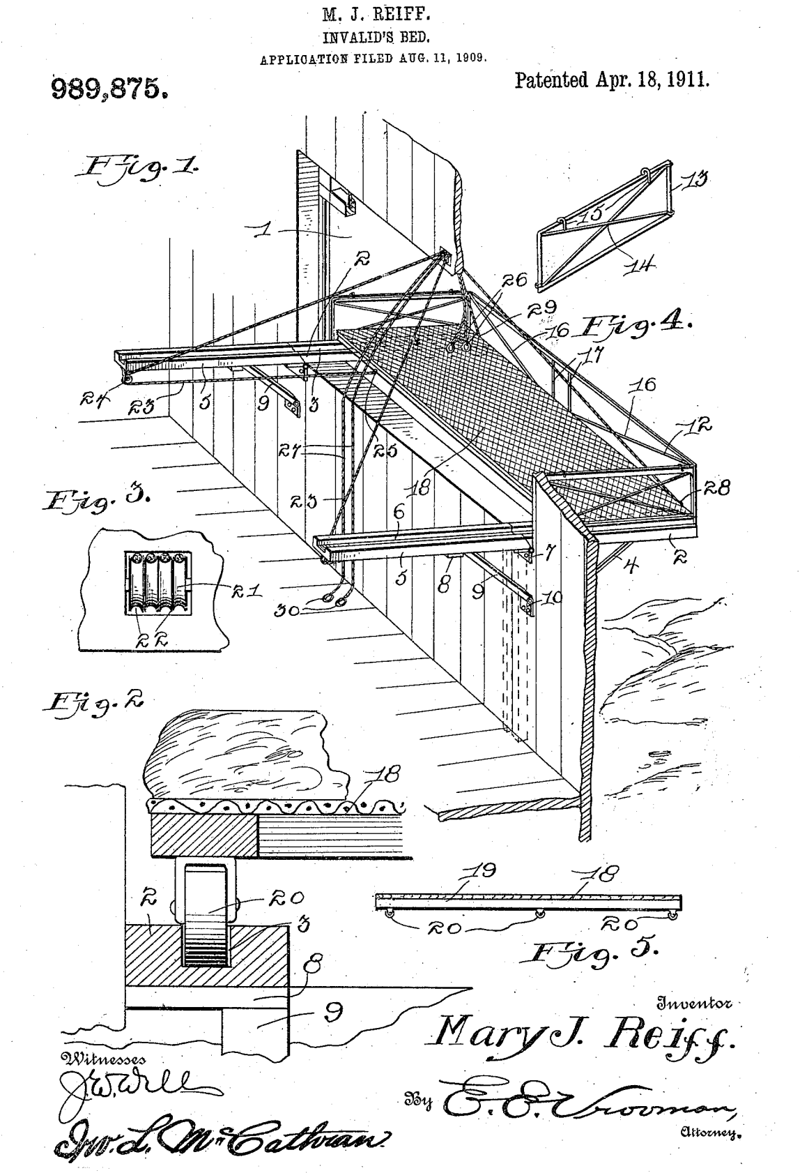 US989875 patent drawing