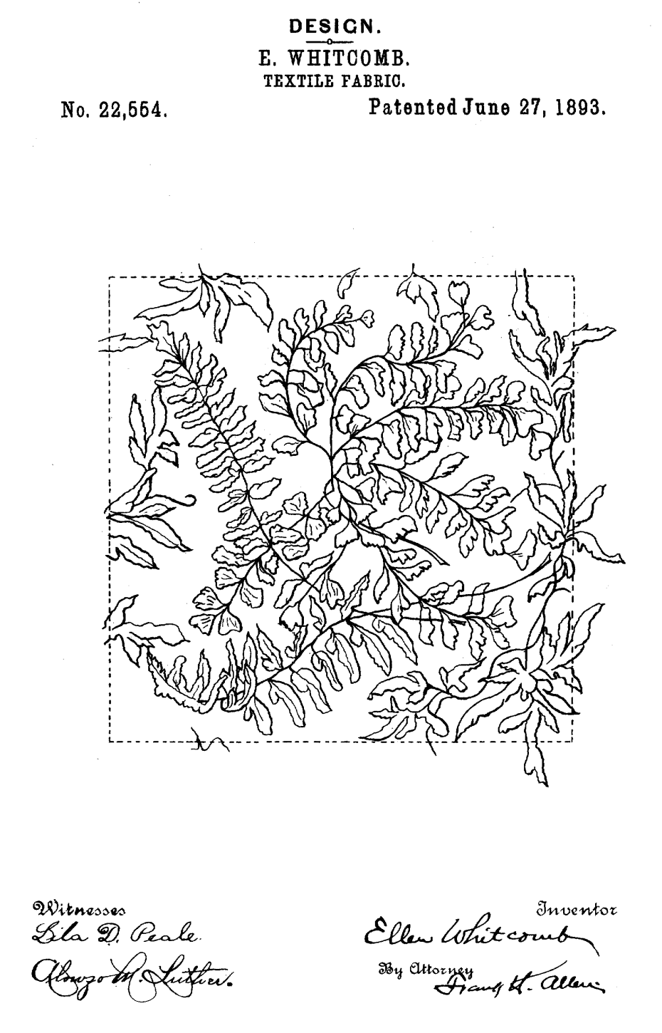 USD22554 patent drawing