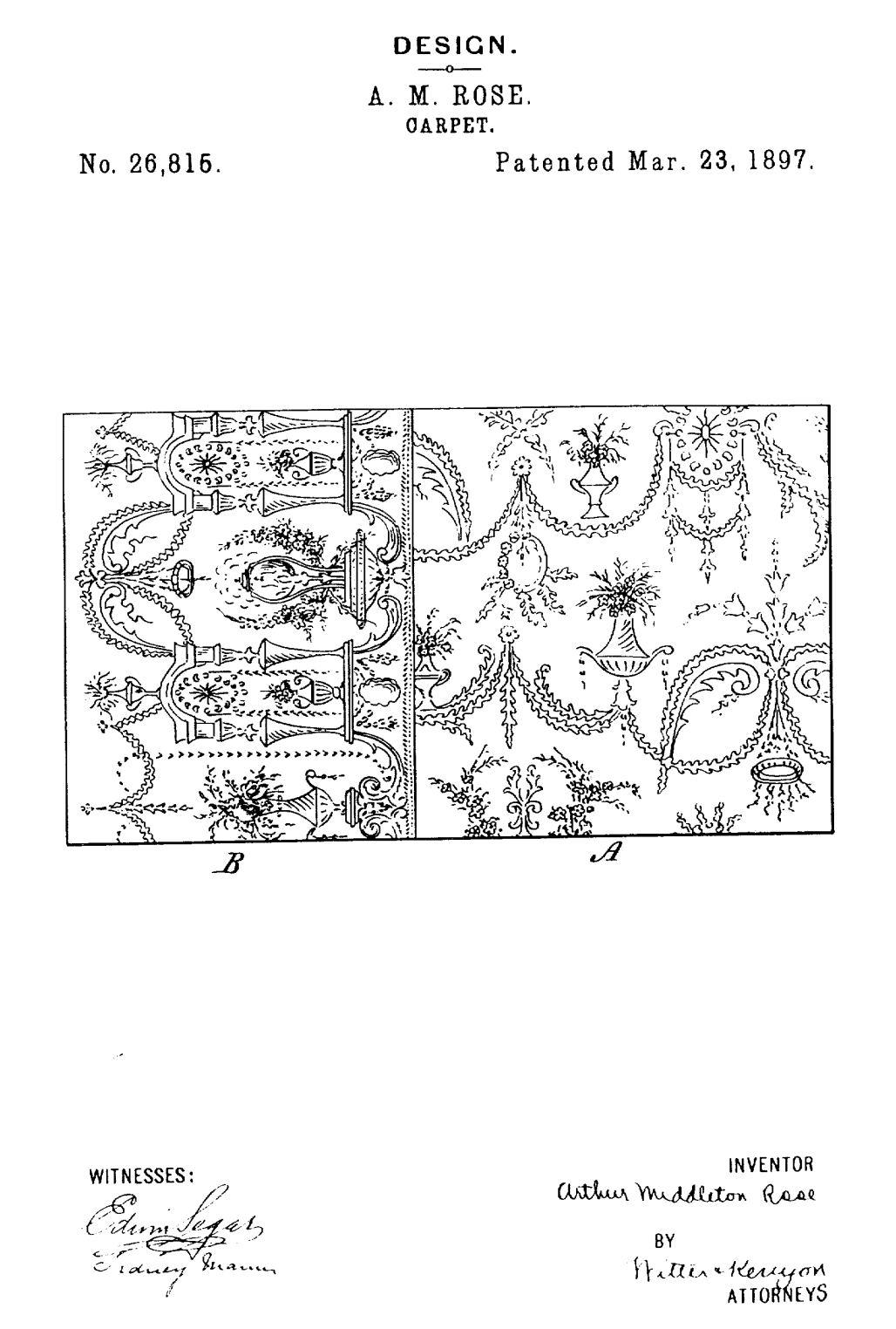 USD26815 patent drawing