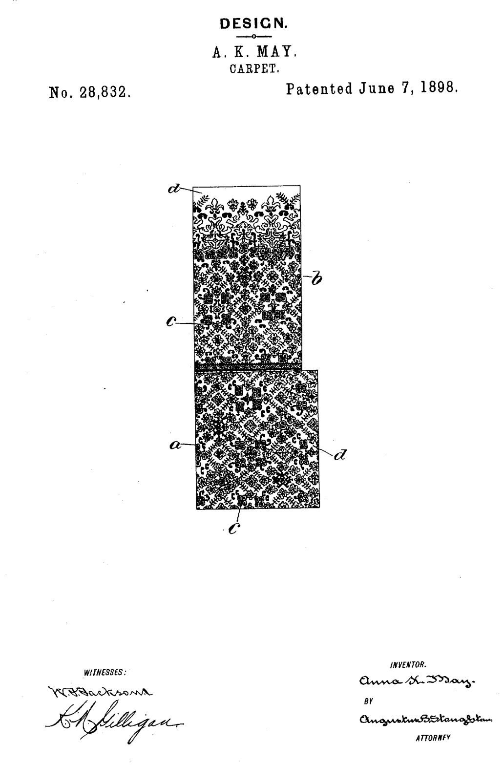 USD28832 patent drawing