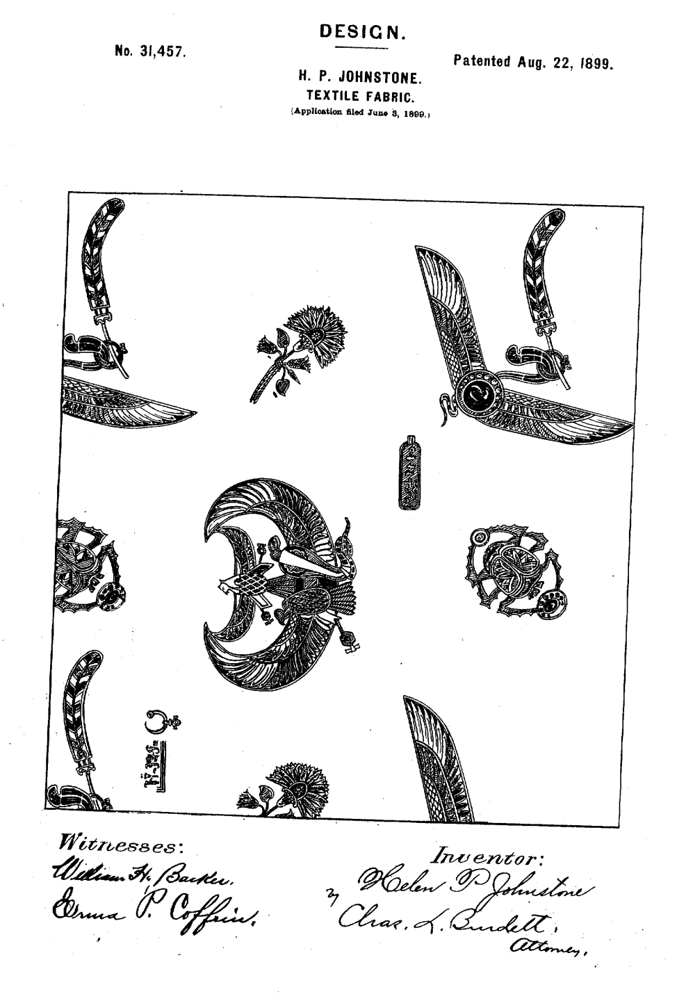 USD31457 patent drawing