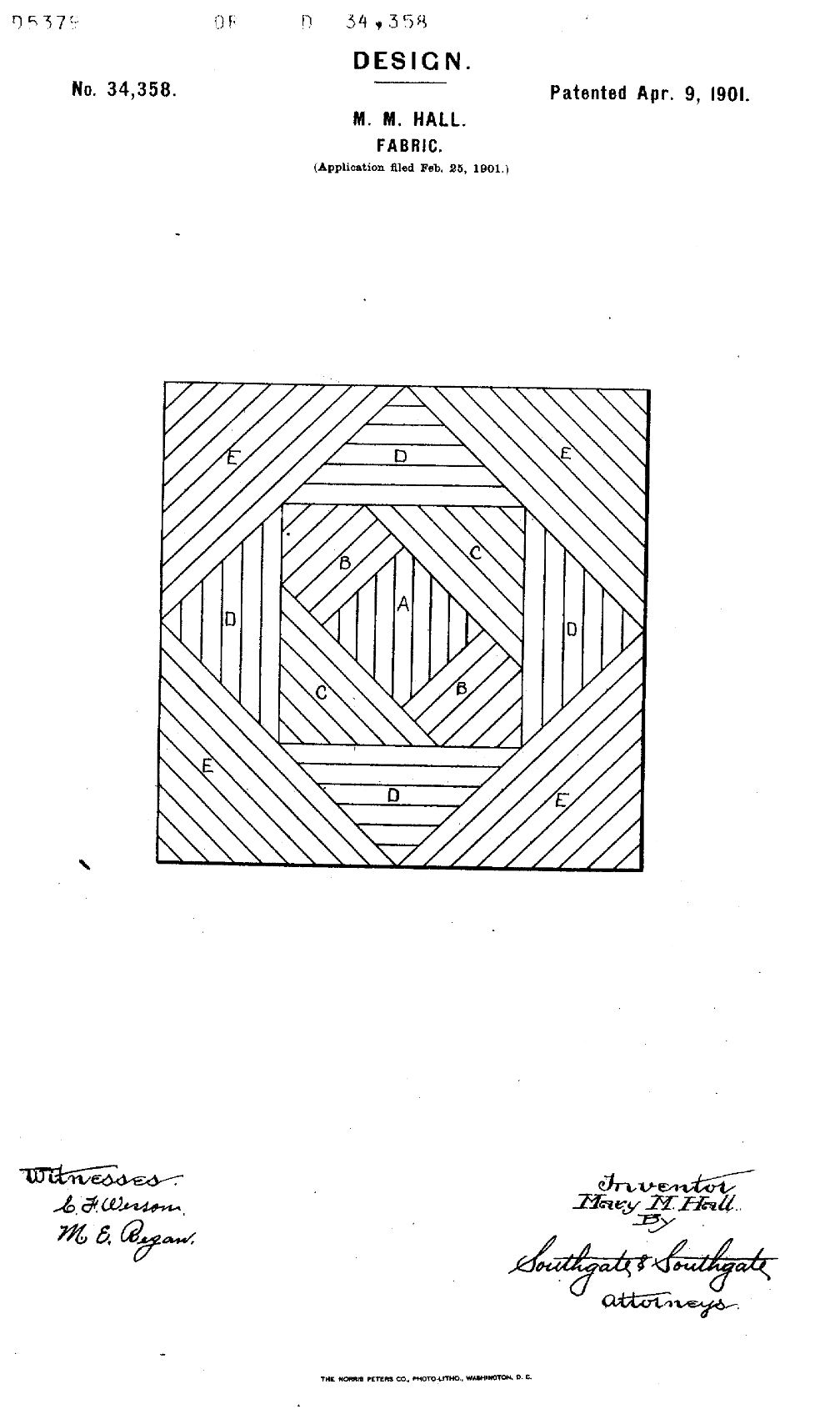 USD34358 patent drawing