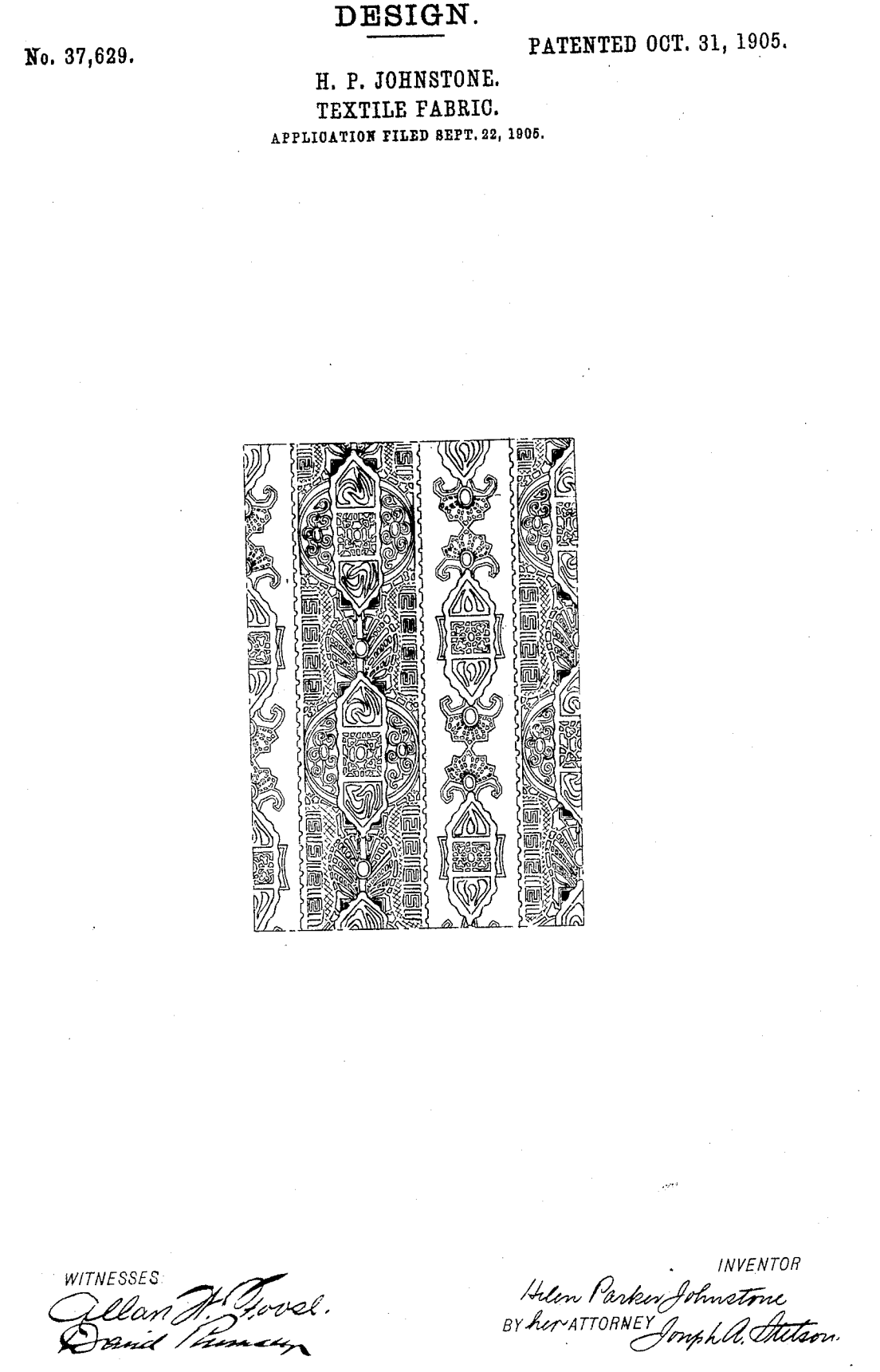 USD37629 patent drawing