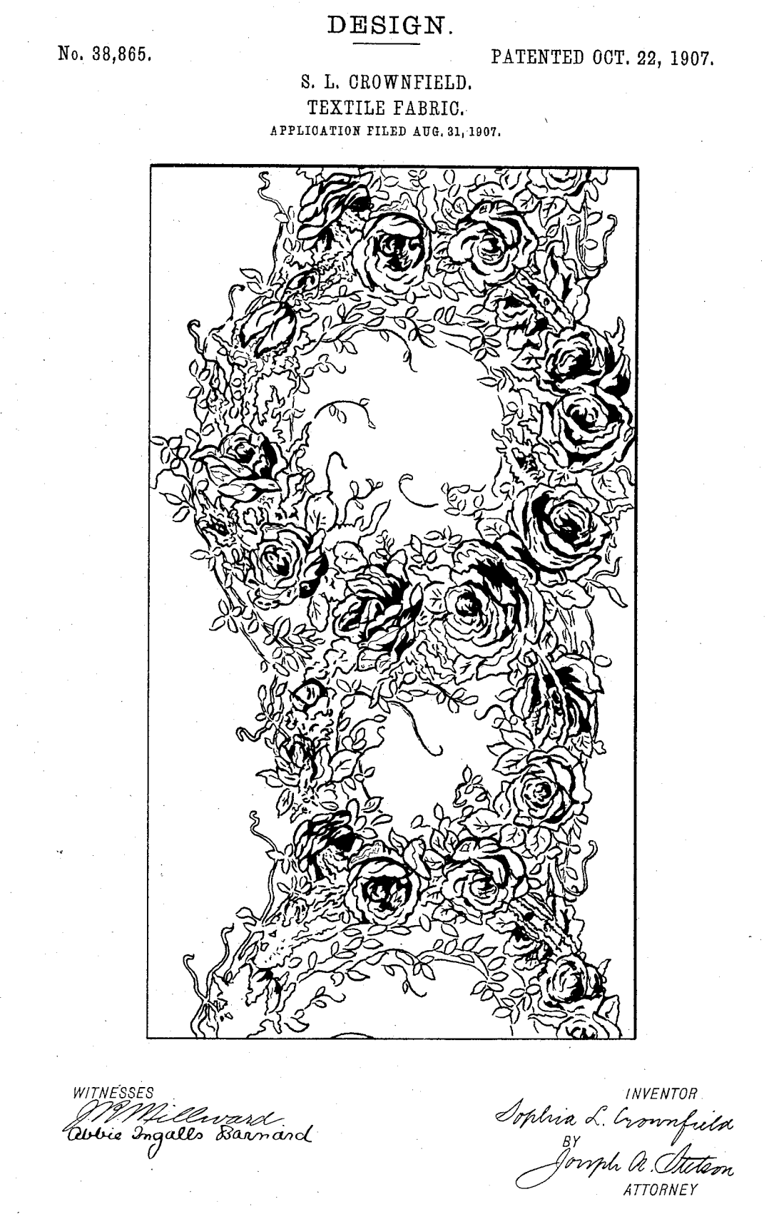 USD38865 patent drawing