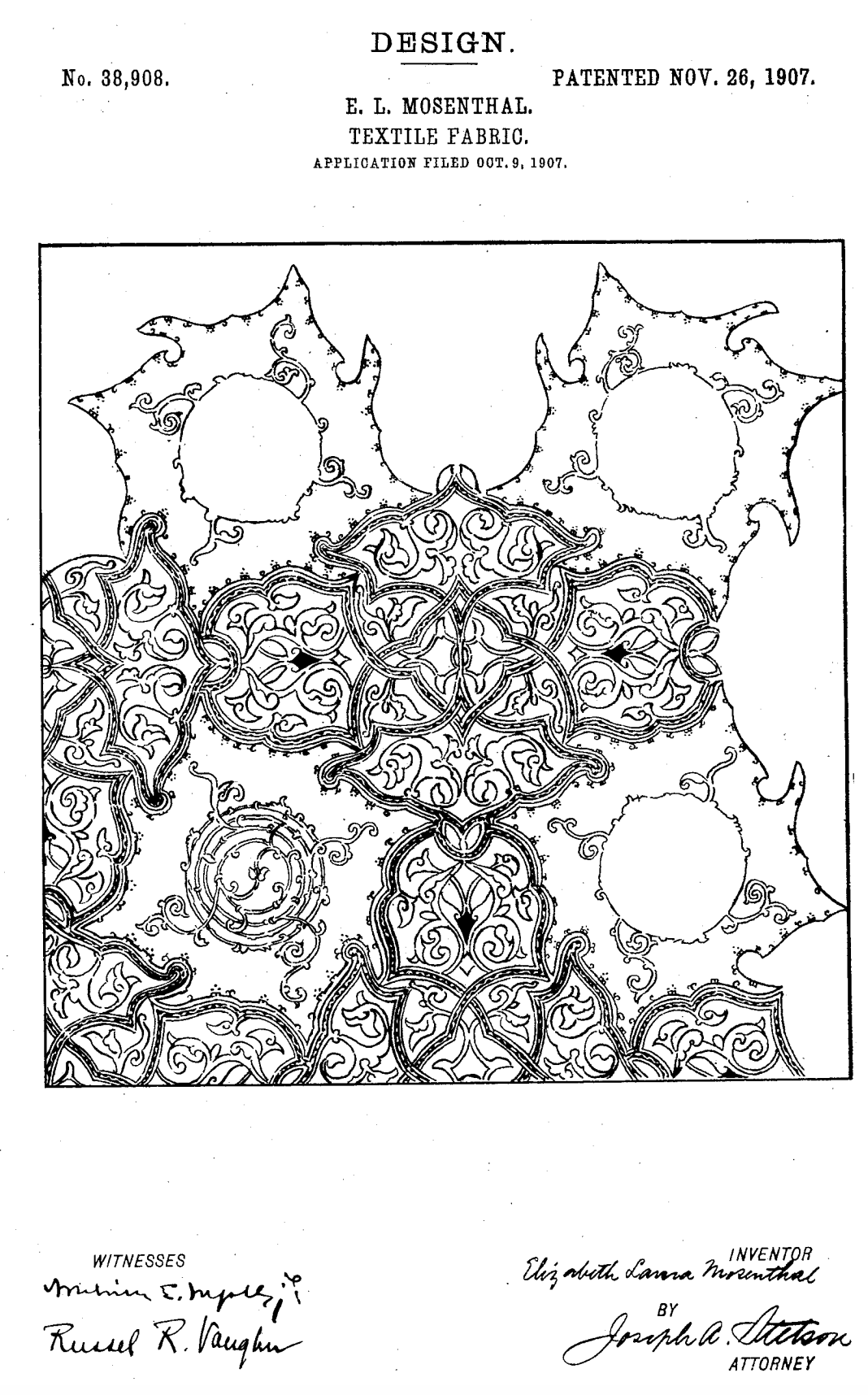 USD38908 patent drawing