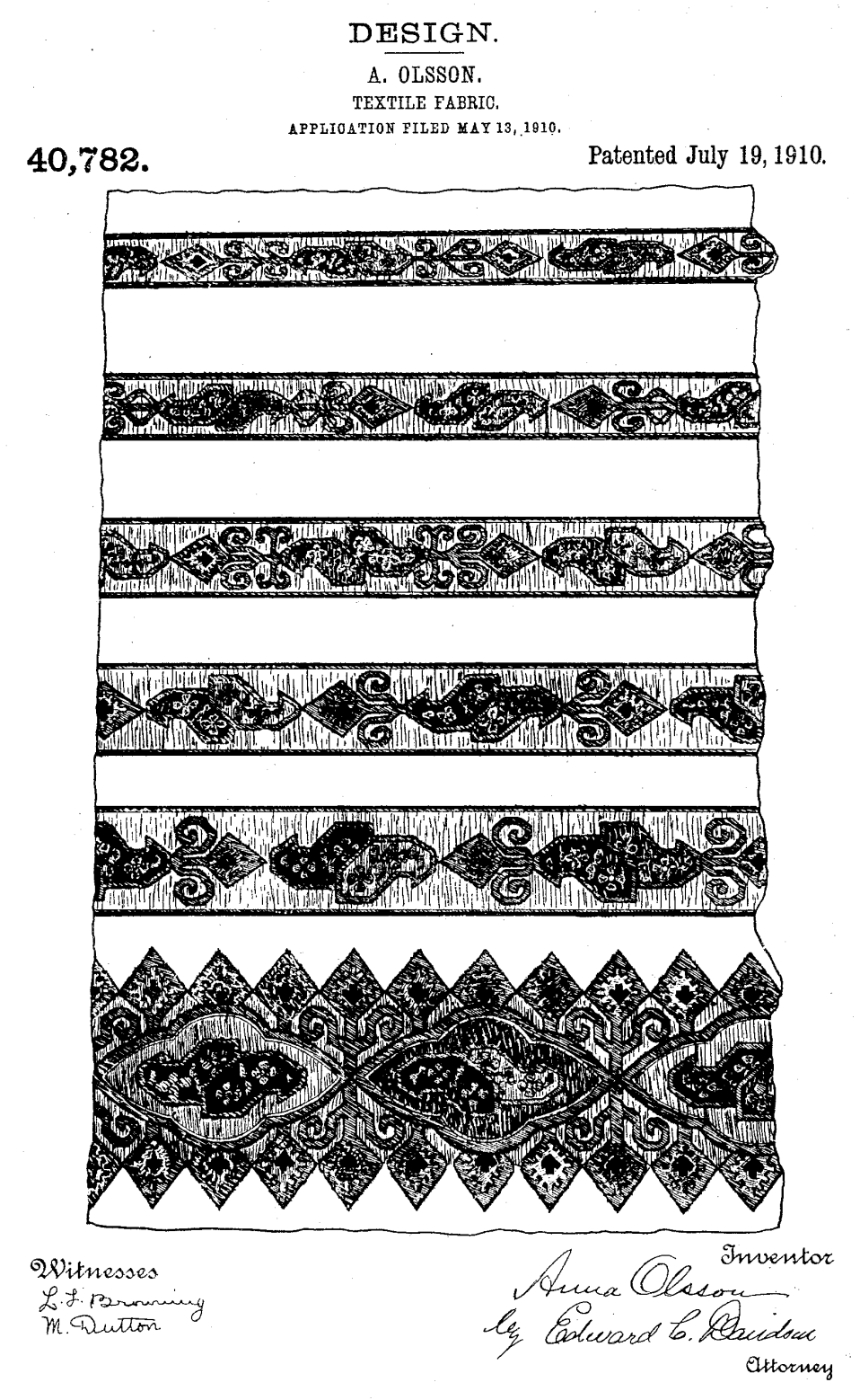 USD40782 patent drawing