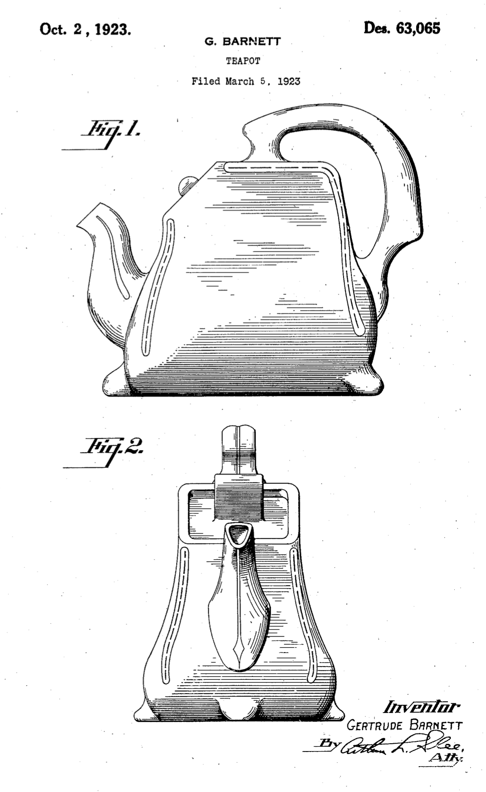 USD63065 patent drawing