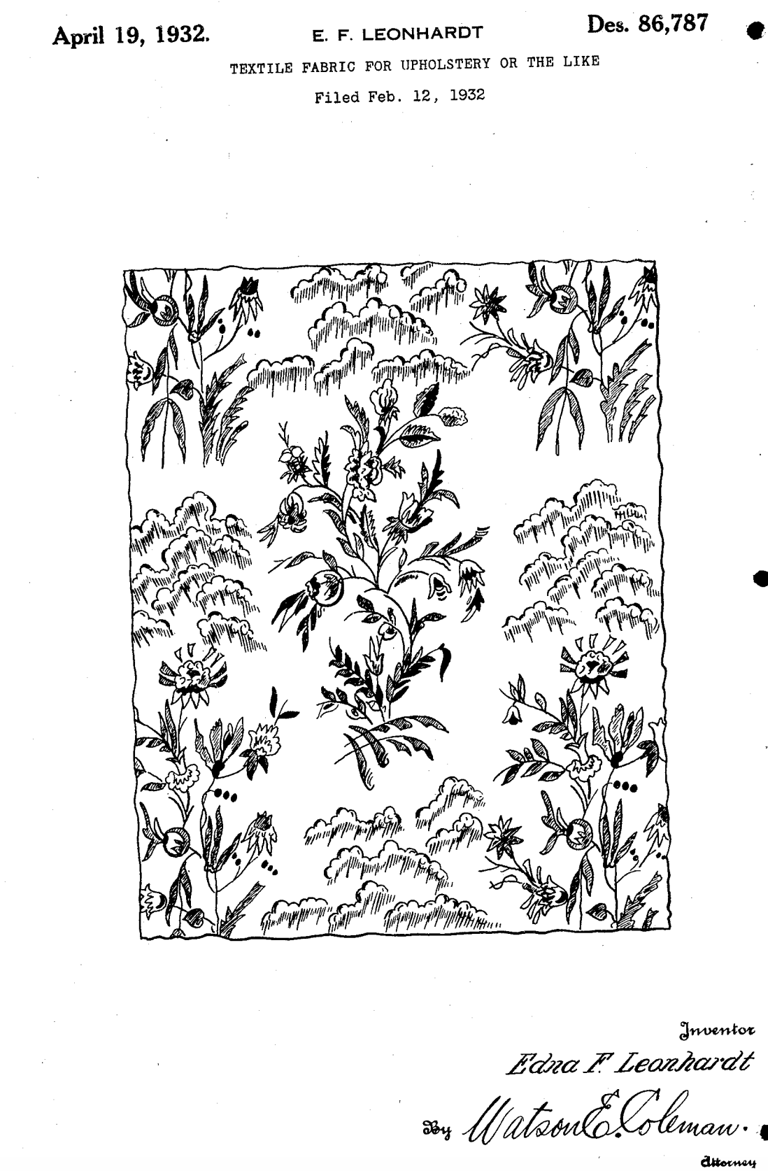 USD86787 patent drawing
